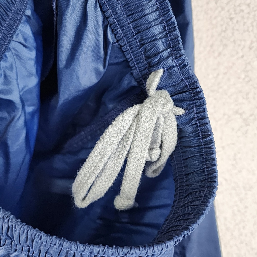 Nike Vintage Track Pants Mens XL Navy Blue Windbreaker Sportswear Retro - Picture 4 of 11